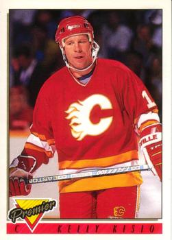 #455 Kelly Kisio - Calgary Flames - 1993-94 O-Pee-Chee Premier Hockey