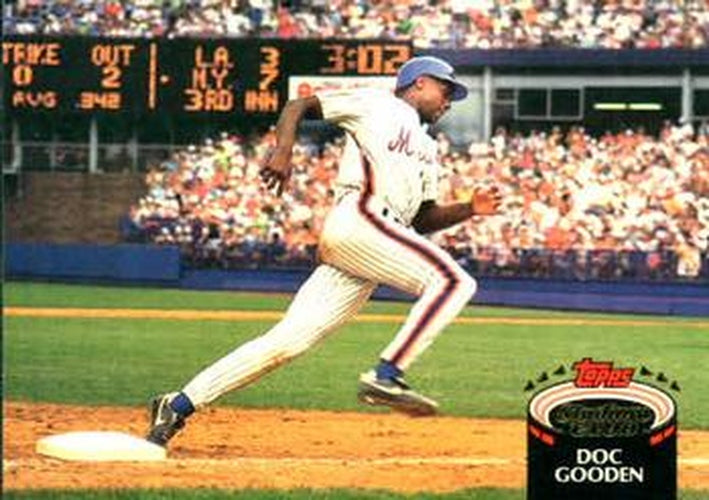 #455 Doc Gooden - New York Mets - 1992 Stadium Club Baseball