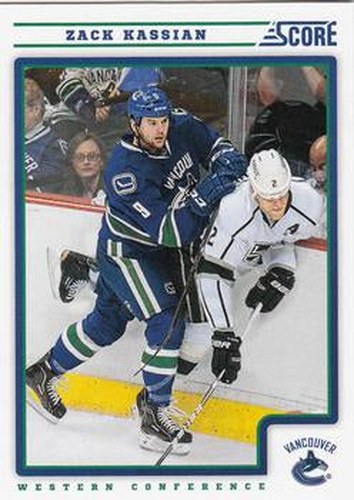 #455 Zack Kassian - Vancouver Canucks - 2012-13 Score Hockey