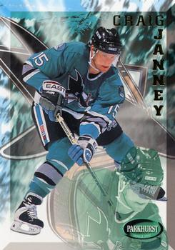 #455 Craig Janney - San Jose Sharks - 1995-96 Parkhurst International Hockey