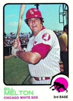 #455 Bill Melton - Chicago White Sox - 1973 Topps Baseball