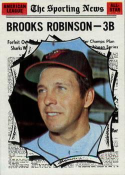 #455 Brooks Robinson - Baltimore Orioles - 1970 Topps Baseball