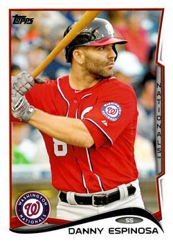 #455 Danny Espinosa - Washington Nationals - 2014 Topps Baseball