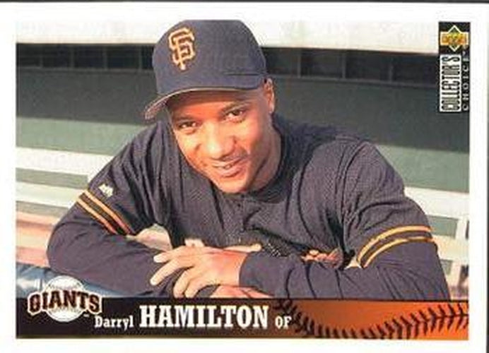 #455 Darryl Hamilton - San Francisco Giants - 1997 Collector's Choice Baseball
