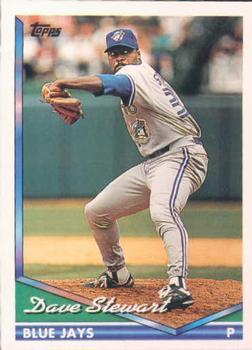#455 Dave Stewart - Toronto Blue Jays - 1994 Topps Baseball