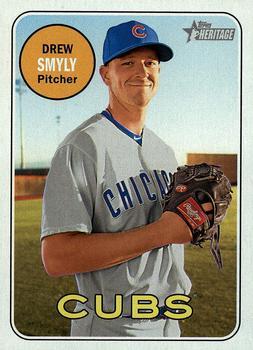 #455 Drew Smyly - Chicago Cubs - 2018 Topps Heritage Baseball
