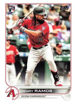 #455 Henry Ramos - Arizona Diamondbacks - 2022 Topps Baseball