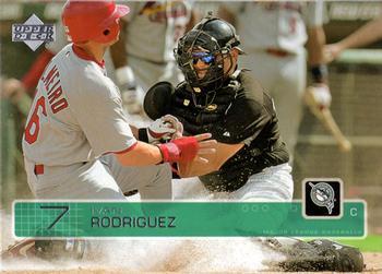 #455 Ivan Rodriguez - Florida Marlins - 2003 Upper Deck Baseball