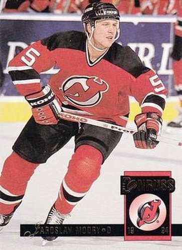 #455 Jaroslav Modry - New Jersey Devils - 1993-94 Donruss Hockey
