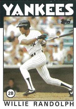 #455 Willie Randolph - New York Yankees - 1986 Topps Baseball