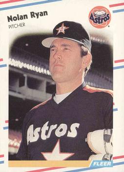 #455 Nolan Ryan - Houston Astros - 1988 Fleer Baseball