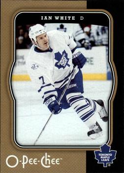 #455 Ian White - Toronto Maple Leafs - 2007-08 O-Pee-Chee Hockey