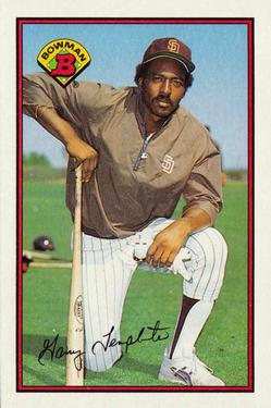 #455 Garry Templeton - San Diego Padres - 1989 Bowman Baseball