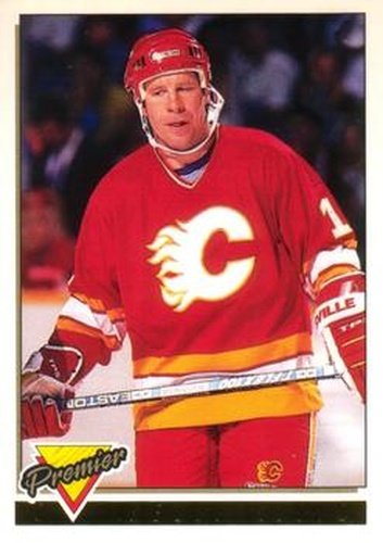 #455 Kelly Kisio - Calgary Flames - 1993-94 O-Pee-Chee Premier Hockey - Gold