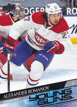 #455 Alexander Romanov - Montreal Canadiens - 2020-21 Upper Deck Hockey