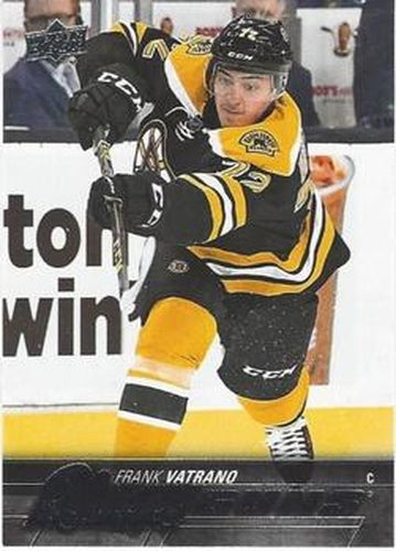 #455 Frank Vatrano - Boston Bruins - 2015-16 Upper Deck Hockey