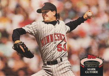#456 Mark Guthrie - Minnesota Twins - 1992 Stadium Club Baseball