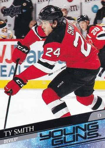 #456 Ty Smith - New Jersey Devils - 2020-21 Upper Deck Hockey
