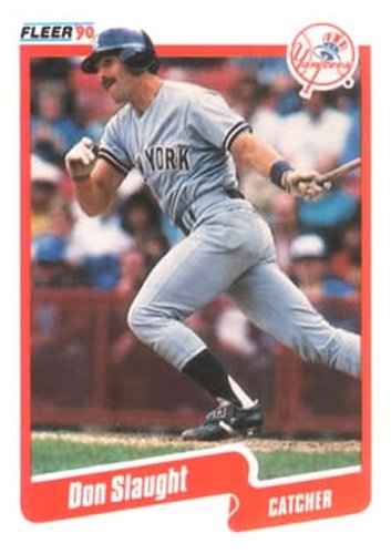 #456 Don Slaught - New York Yankees - 1990 Fleer USA Baseball