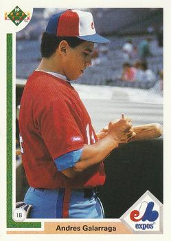 #456 Andres Galarraga - Montreal Expos - 1991 Upper Deck Baseball