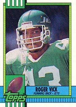 #456 Roger Vick - New York Jets - 1990 Topps Football
