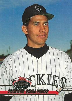 #456 Freddie Benavides - Colorado Rockies - 1993 Stadium Club Baseball