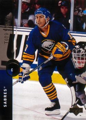 #456 Todd Simon - Buffalo Sabres - 1994-95 Upper Deck Hockey