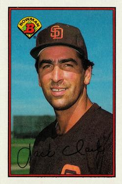 #456 Jack Clark - San Diego Padres - 1989 Bowman Baseball