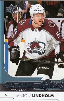 #456 Anton Lindholm - Colorado Avalanche - 2017-18 Upper Deck Hockey