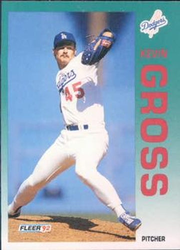 #456 Kevin Gross - Los Angeles Dodgers - 1992 Fleer Baseball