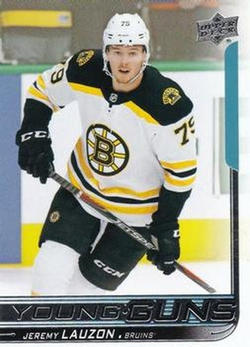 #456 Jeremy Lauzon - Boston Bruins - 2018-19 Upper Deck Hockey