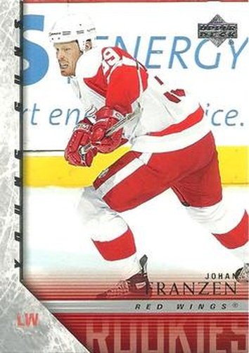 #456 Johan Franzen - Detroit Red Wings - 2005-06 Upper Deck Hockey
