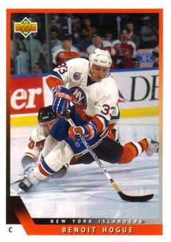 #456 Benoit Hogue - New York Islanders - 1993-94 Upper Deck Hockey
