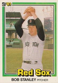 #456 Bob Stanley - Boston Red Sox - 1981 Donruss Baseball