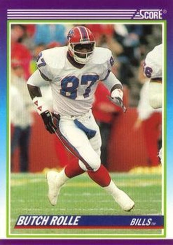 #456 Butch Rolle - Buffalo Bills - 1990 Score Football