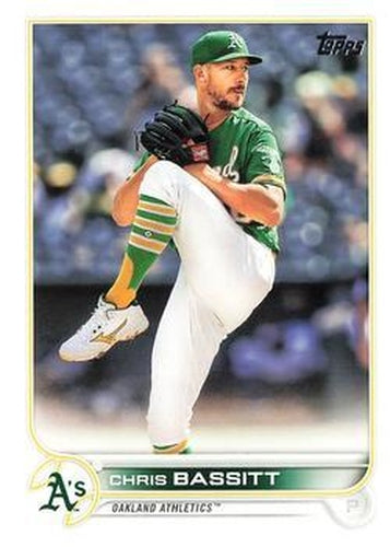 #456 Chris Bassitt - Oakland Athletics - 2022 Topps Baseball