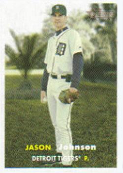 #456 Jason Johnson - Detroit Tigers - 2006 Topps Heritage Baseball