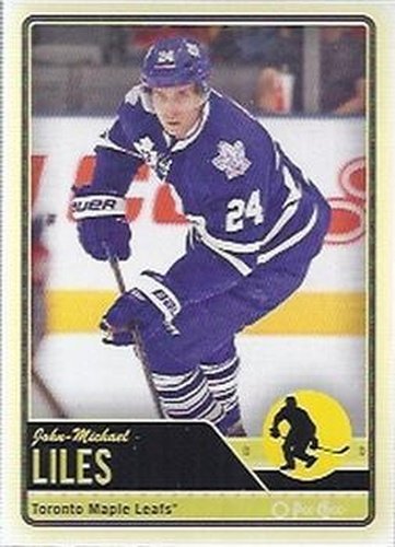 #456 John-Michael Liles - Toronto Maple Leafs - 2012-13 O-Pee-Chee Hockey