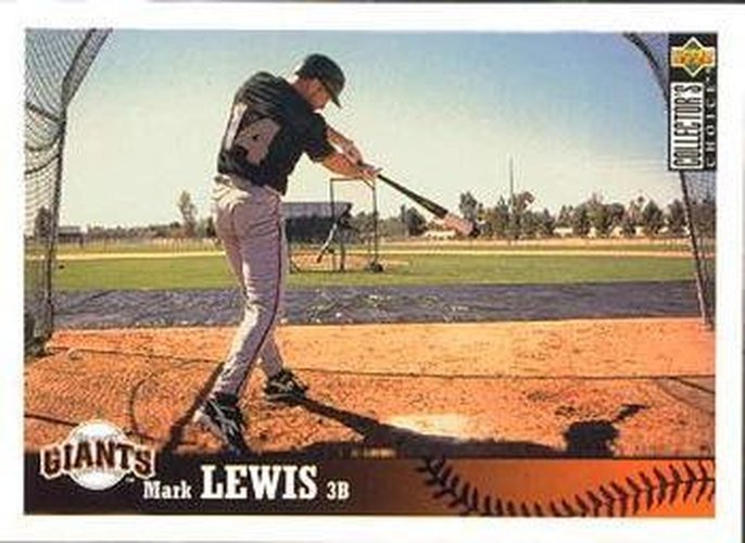 #456 Mark Lewis - San Francisco Giants - 1997 Collector's Choice Baseball