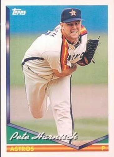 #456 Pete Harnisch - Houston Astros - 1994 Topps Baseball