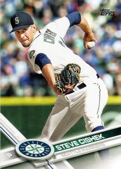 #456 Steve Cishek - Seattle Mariners - 2017 Topps Baseball