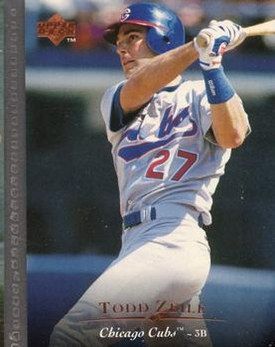#456 Todd Zeile - Chicago Cubs - 1995 Upper Deck Baseball