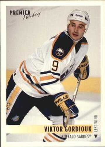 #456 Viktor Gordiouk - Buffalo Sabres - 1994-95 Topps Premier Hockey