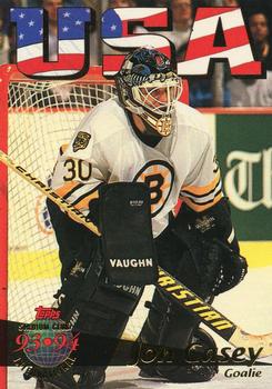 #456 Jon Casey - Boston Bruins - 1993-94 Stadium Club Hockey