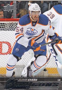 #456 Jujhar Khaira - Edmonton Oilers - 2015-16 Upper Deck Hockey