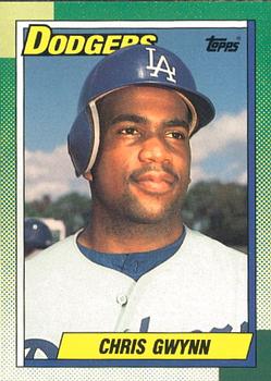 #456 Chris Gwynn - Los Angeles Dodgers - 1990 O-Pee-Chee Baseball