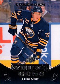 #457 Luke Adam - Buffalo Sabres - 2010-11 Upper Deck Hockey
