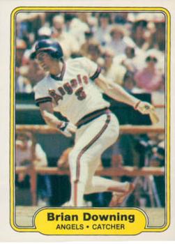 #457 Brian Downing - California Angels - 1982 Fleer Baseball