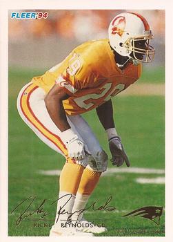 #457 Ricky Reynolds - New England Patriots - 1994 Fleer Football