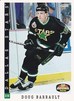 #457 Doug Barrault - Dallas Stars - 1993-94 Score Canadian Hockey